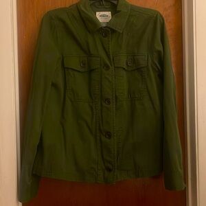 Olive Green Utility Shirt by Old Navy